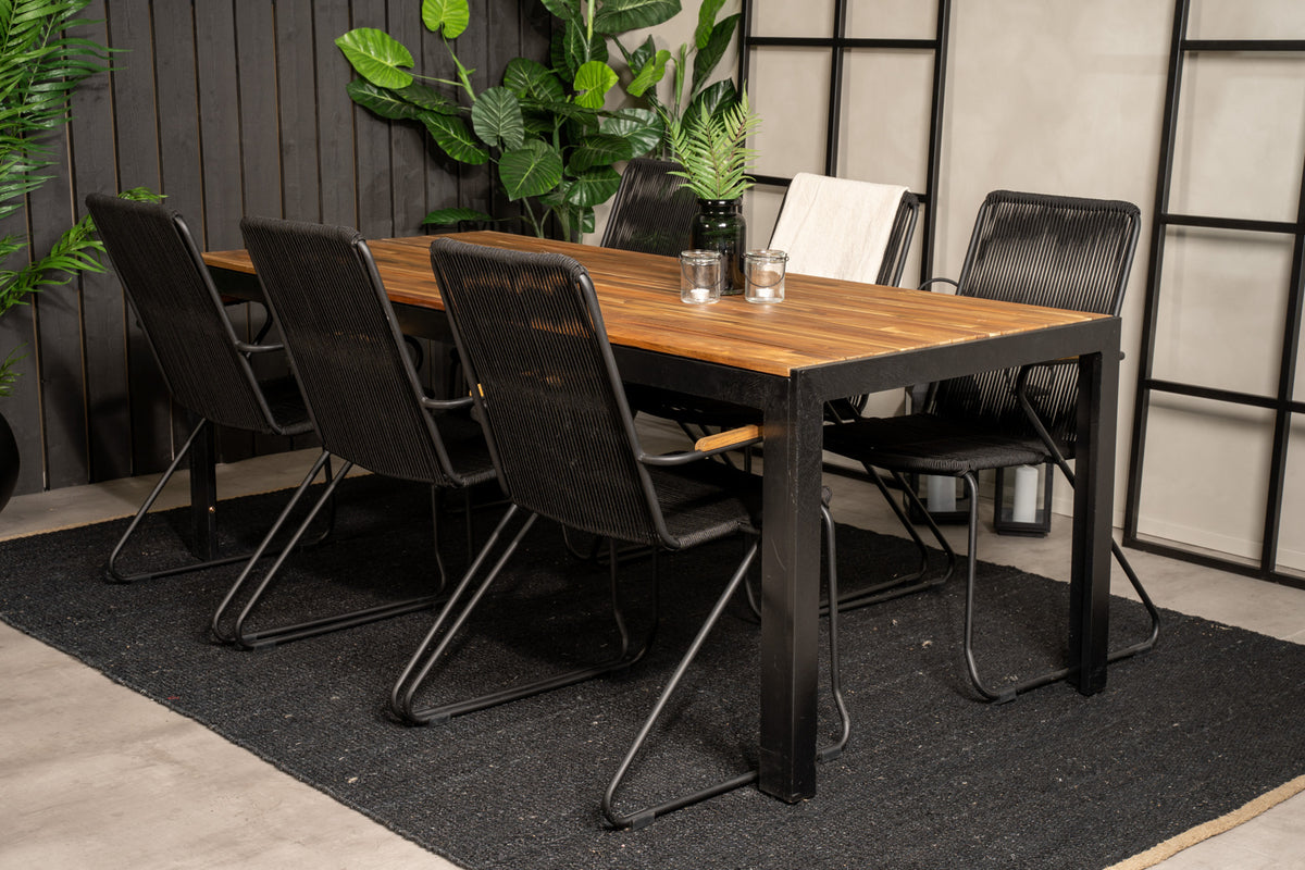 Venture Design Bois, Bois Matgrupper Svart Natur