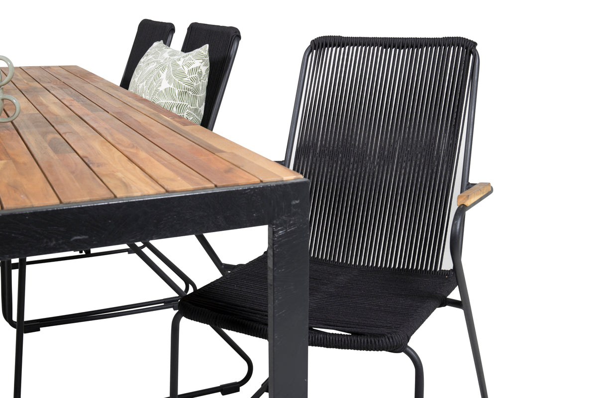 Venture Design Bois, Bois Matgrupper Svart Natur