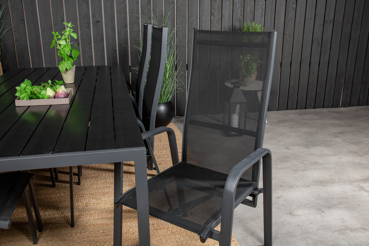 Venture Design Copacabana & Break Reclinerstolar 2-pack Svart +