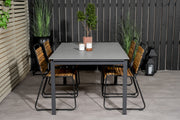 Venture Design Levels & Bois Matbord 160x100x75 + Matstolar Natur