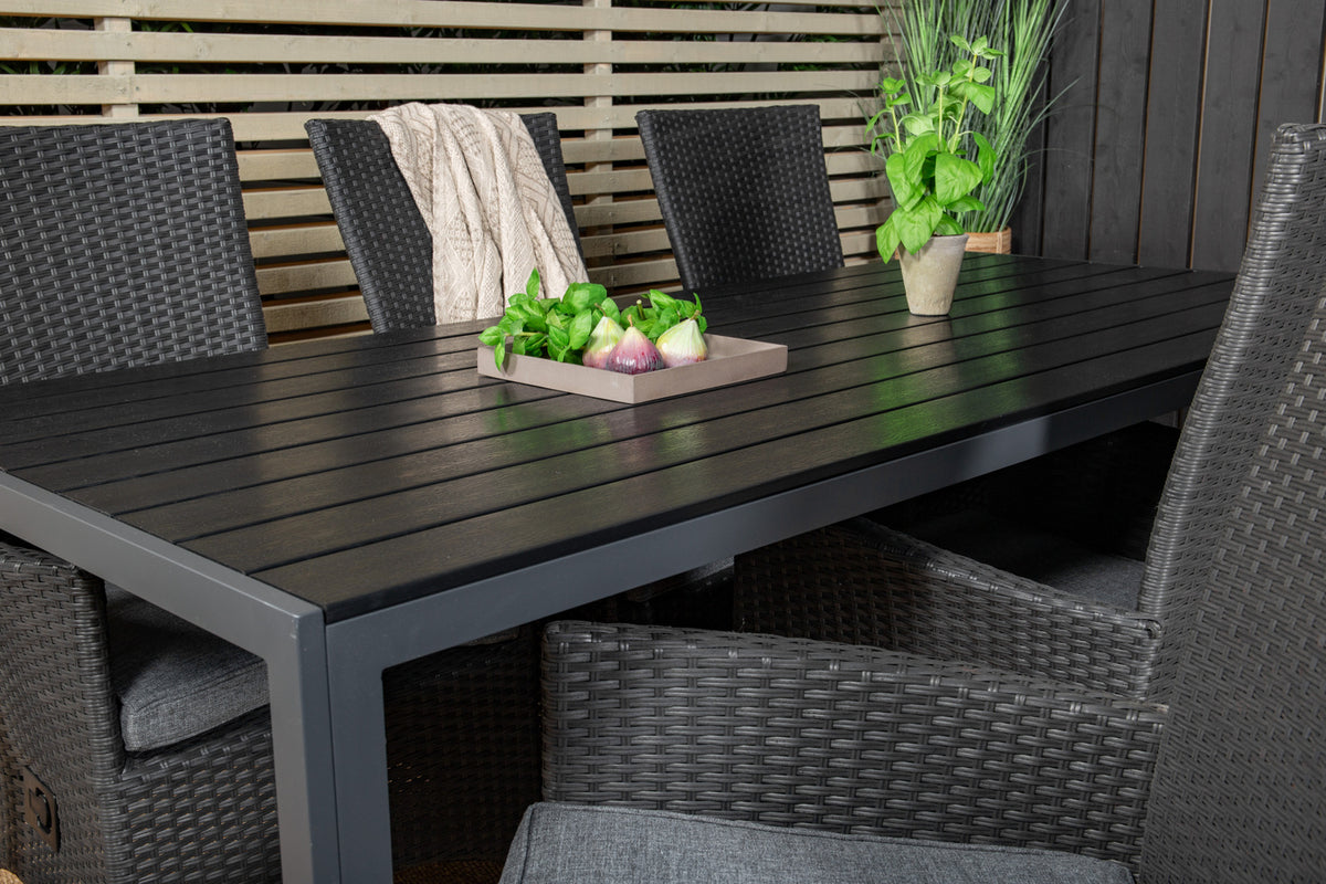 Venture Design Padova & Break Reclinerstolar 2-pack Svart +