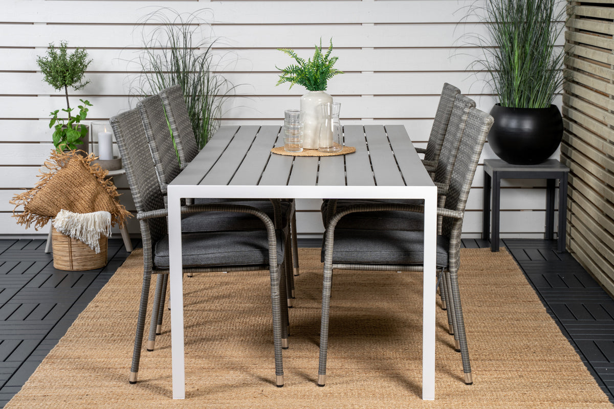 Venture Design Anna & Break Matstolar 2-pack Grå +