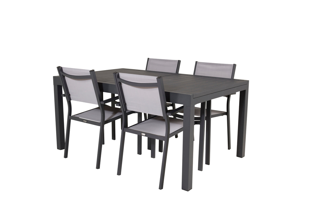 Venture Design Copacabana & Marbella Matstolar + Matbord 160x100x75