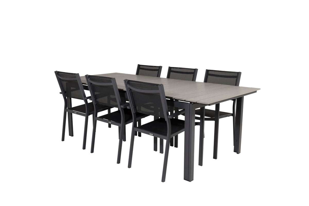 Venture Design Levels, Copacabana Matgrupper Svart Mörkgrå