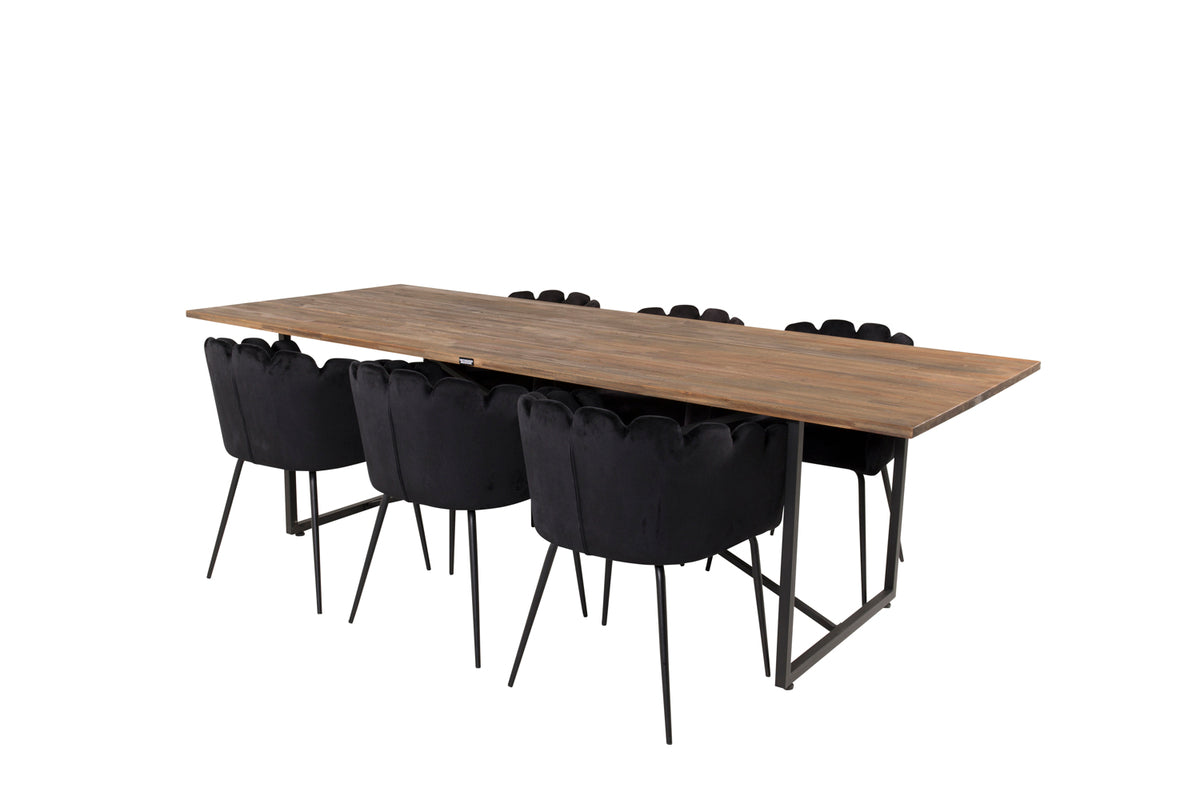 Venture Design Padang, Limhamn Rektangulära Matgrupper