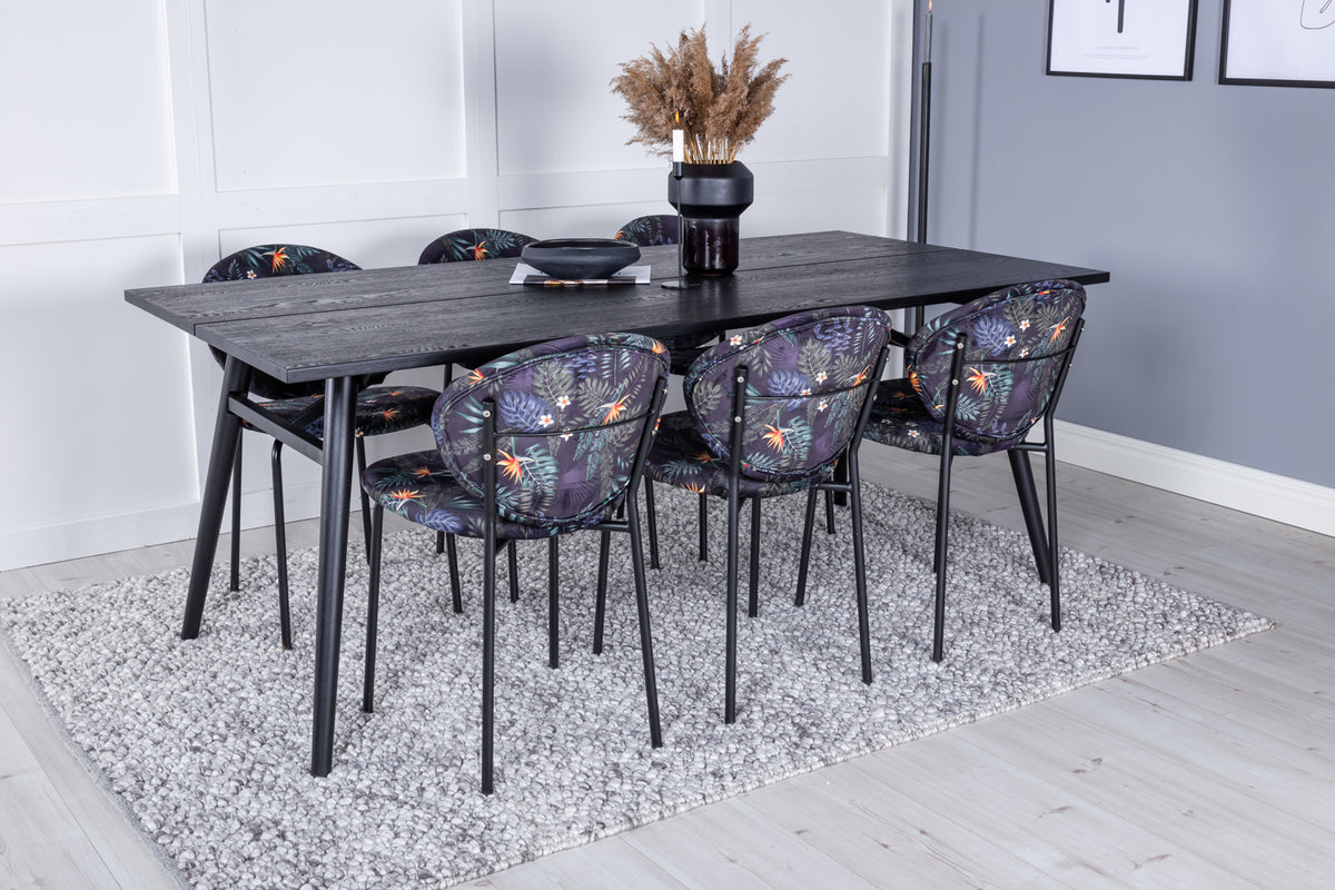 Venture Design Sleek, Vault Rektangulära Matgrupper