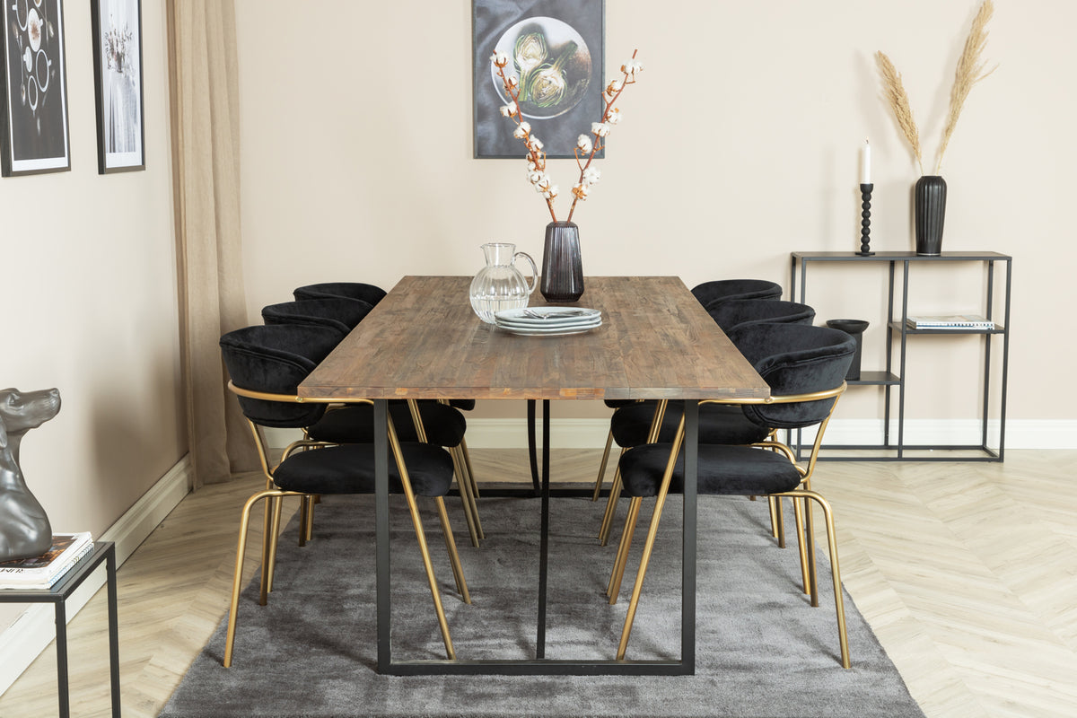 Venture Design Padang, Arrow Rektangulära Matgrupper