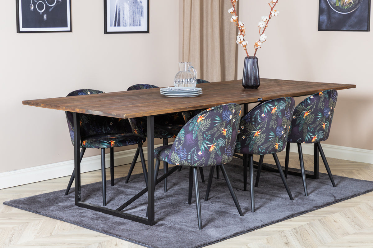 Venture Design Padang, Velvet Rektangulära Matgrupper