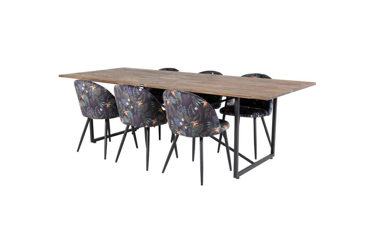 Venture Design Padang, Velvet Rektangulära Matgrupper