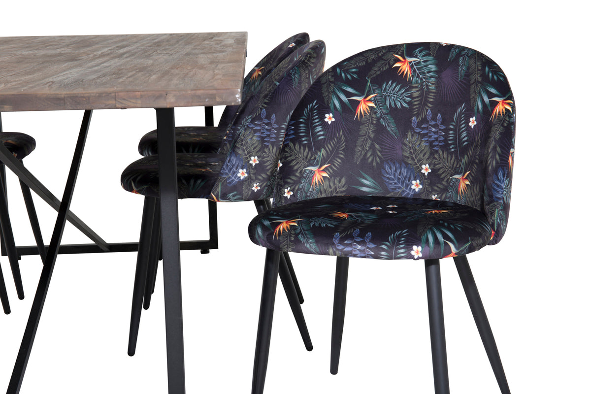 Venture Design Padang, Velvet Rektangulära Matgrupper