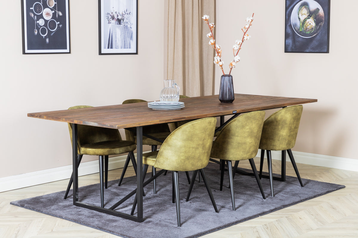 Venture Design Padang, Velvet Rektangulära Matgrupper