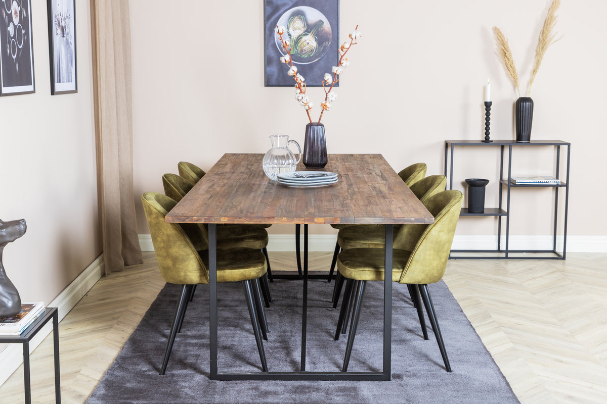 Venture Design Padang, Velvet Rektangulära Matgrupper