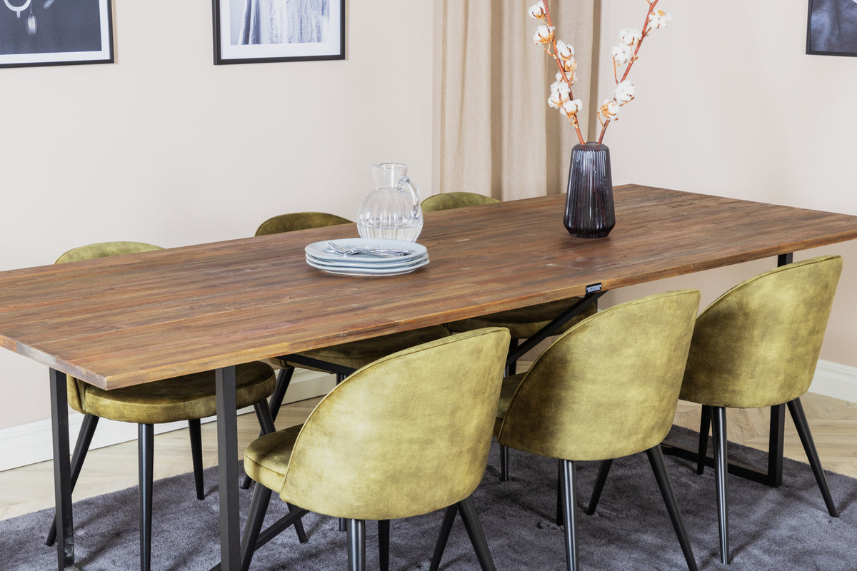 Venture Design Padang, Velvet Rektangulära Matgrupper