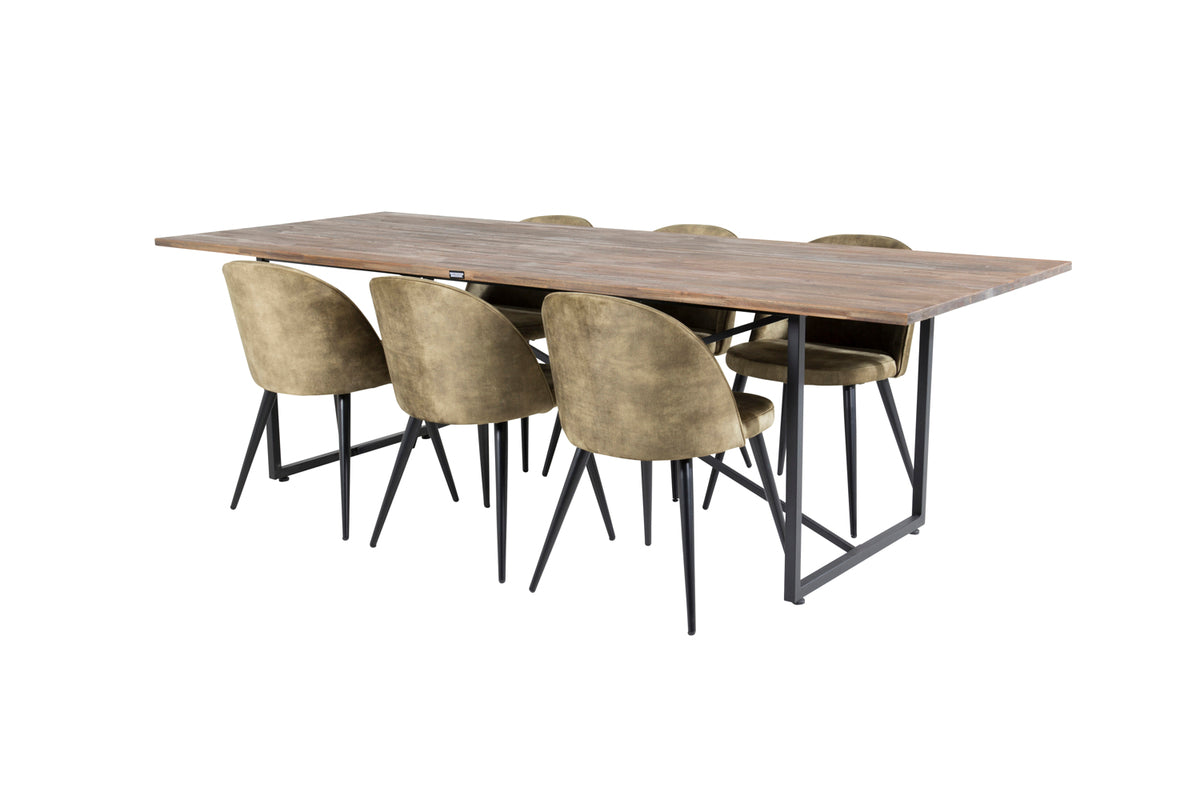 Venture Design Padang, Velvet Rektangulära Matgrupper