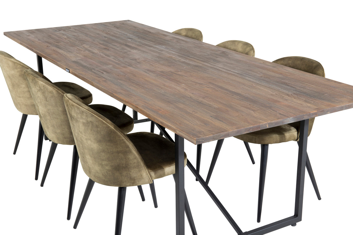 Venture Design Padang, Velvet Rektangulära Matgrupper