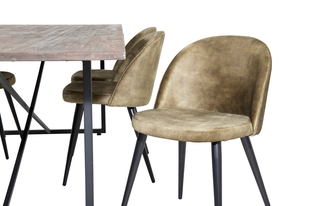 Venture Design Padang, Velvet Rektangulära Matgrupper