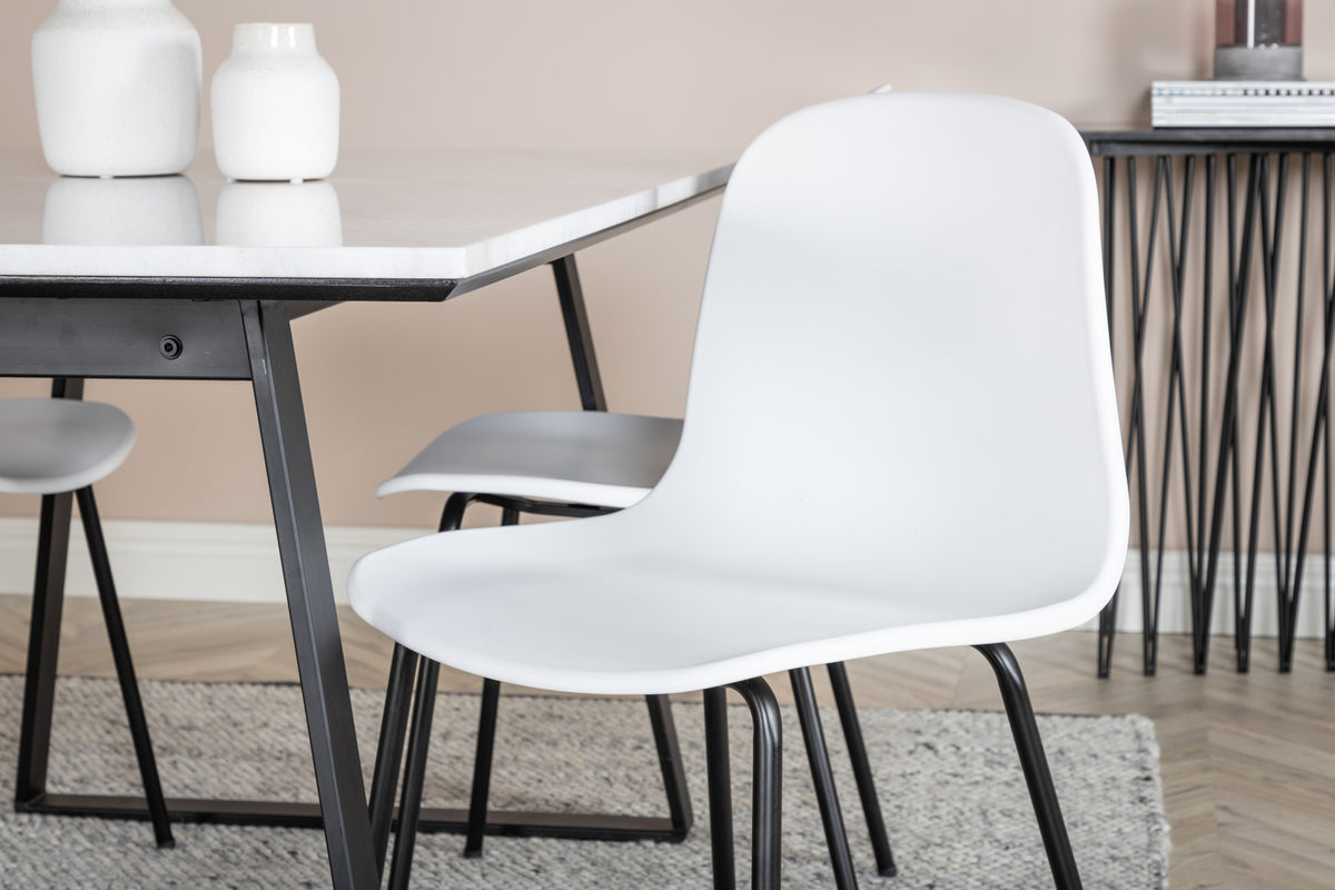 Venture Design Estelle, Arctic Rektangulära Matgrupper