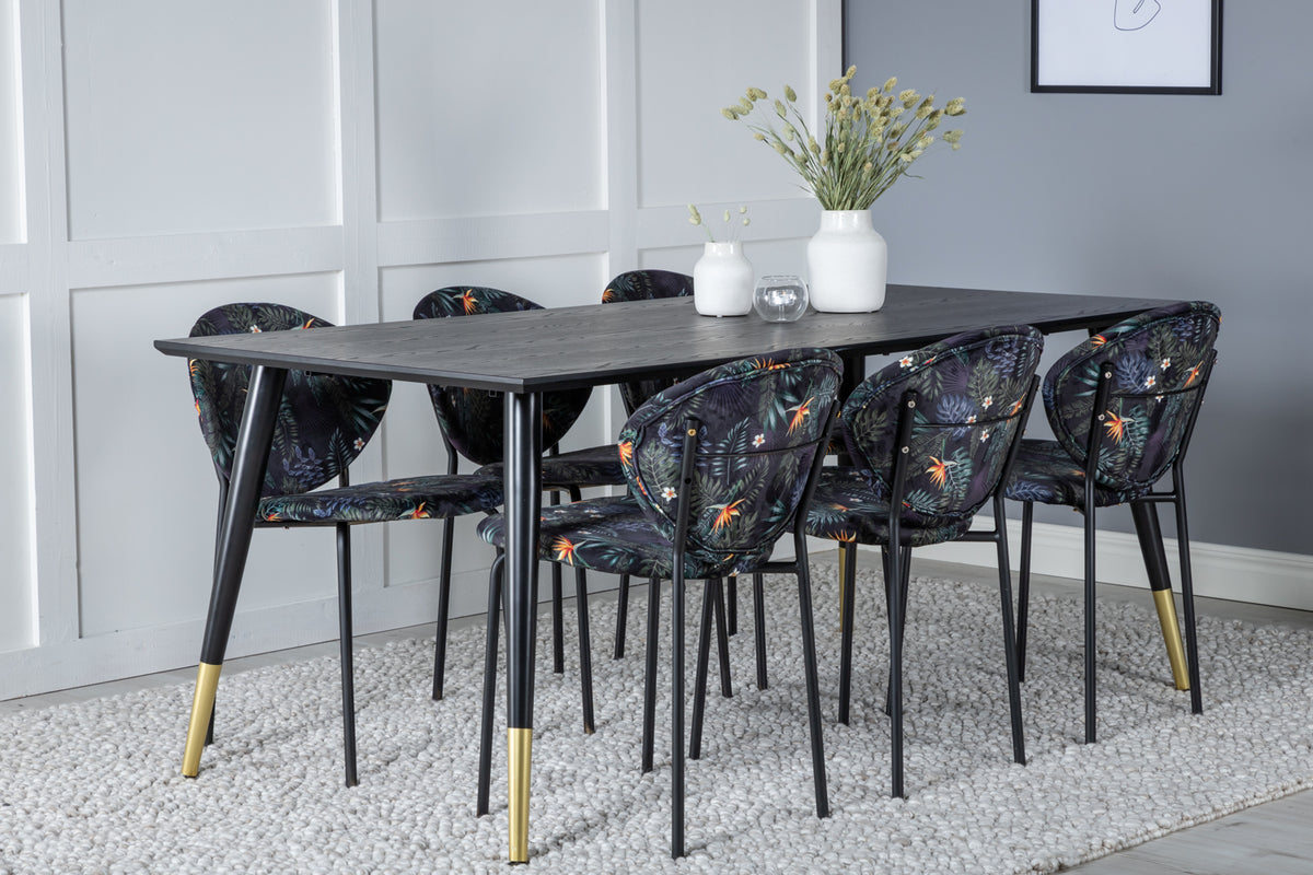 Venture Design Dipp, Vault Rektangulära Matgrupper