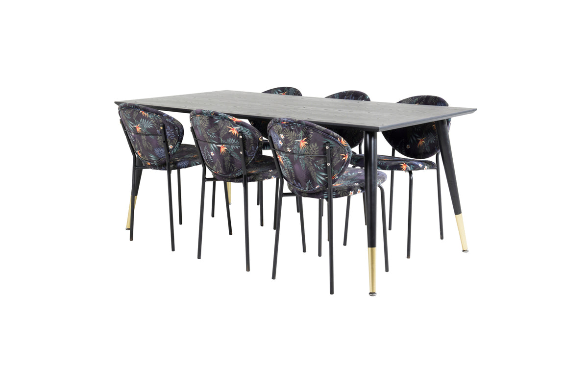 Venture Design Dipp, Vault Rektangulära Matgrupper