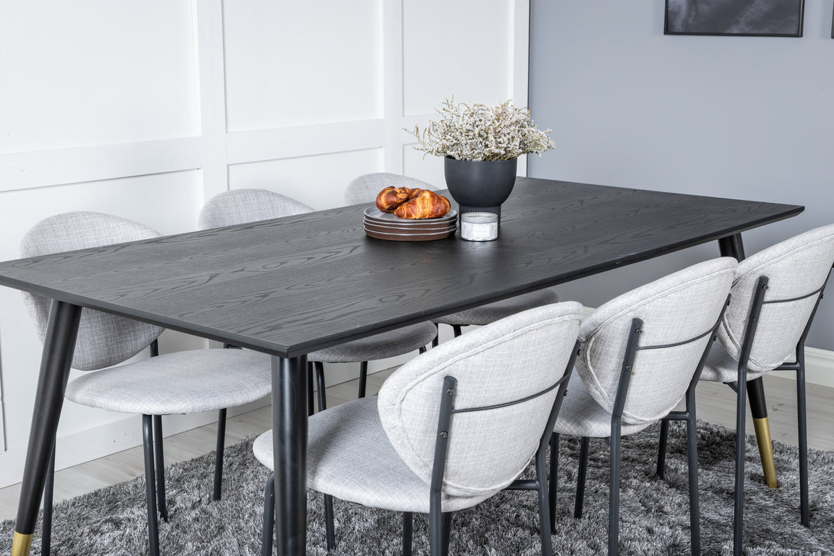 Venture Design Dipp, Vault Rektangulära Matgrupper