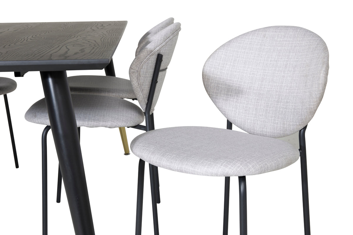 Venture Design Dipp, Vault Rektangulära Matgrupper