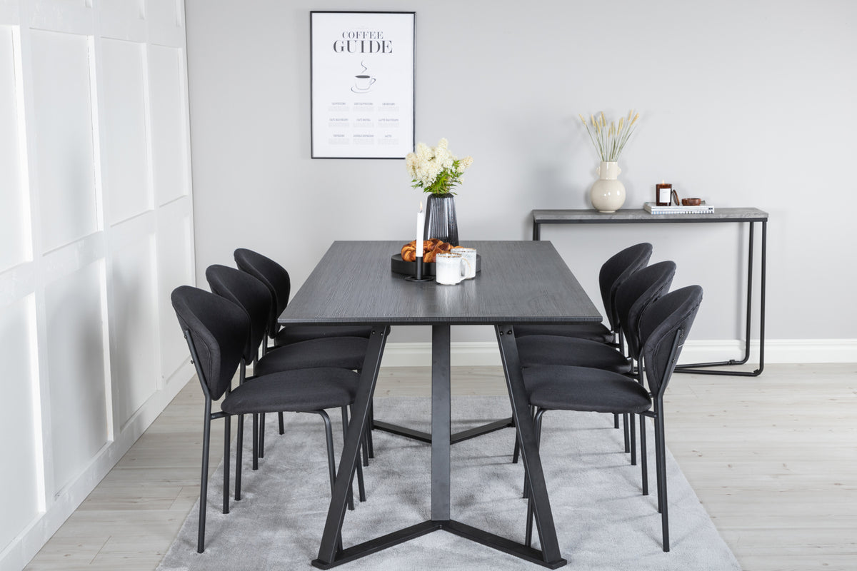 Venture Design Marina, Vault Rektangulära Matgrupper