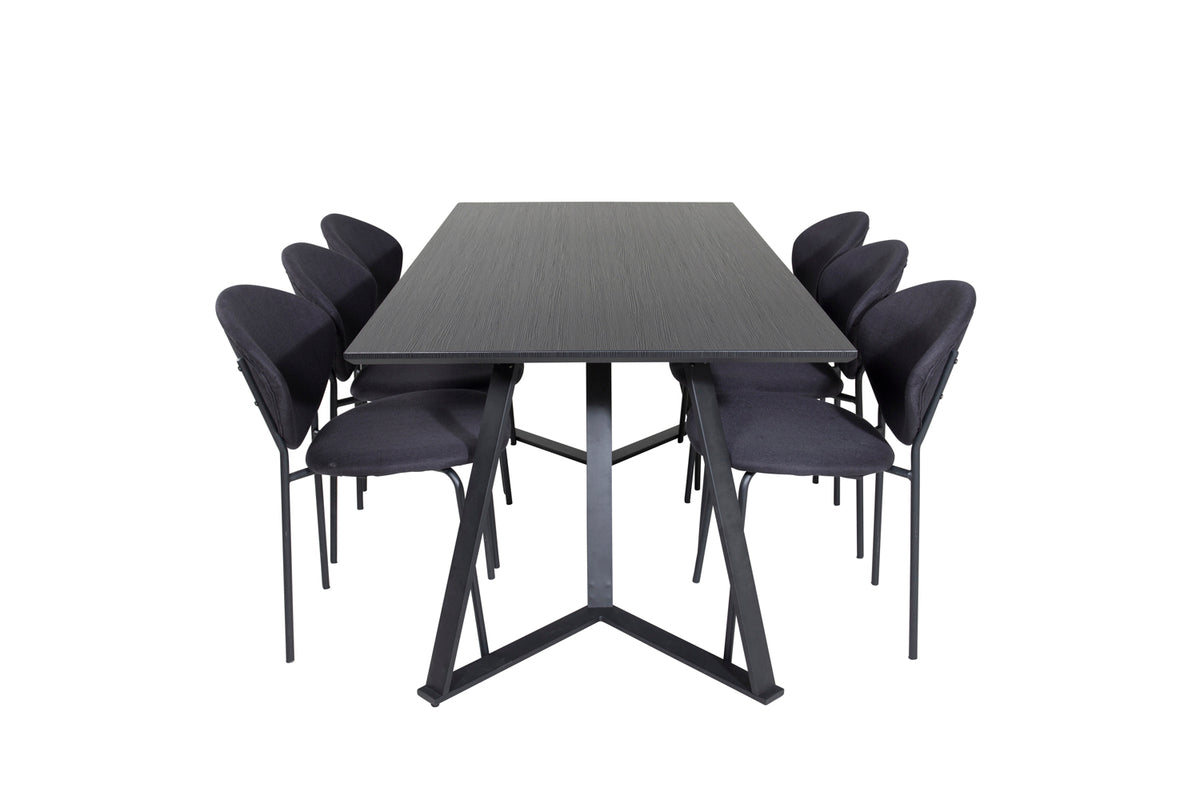 Venture Design Marina, Vault Rektangulära Matgrupper