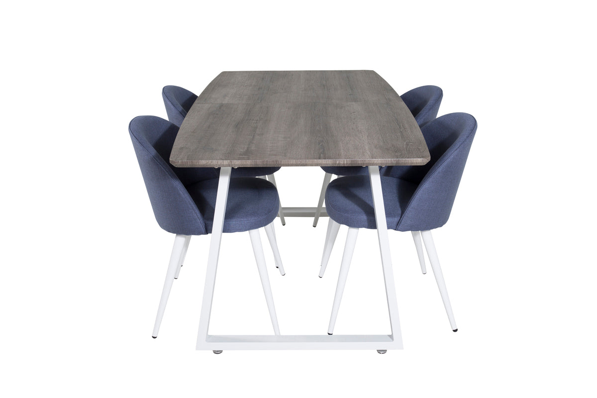 Venture Design Inca, Velvet Rektangulära Matgrupper