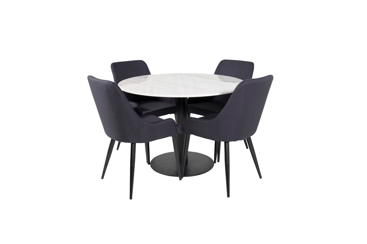 Venture Design Estelle, Plaza Runda Matgrupper