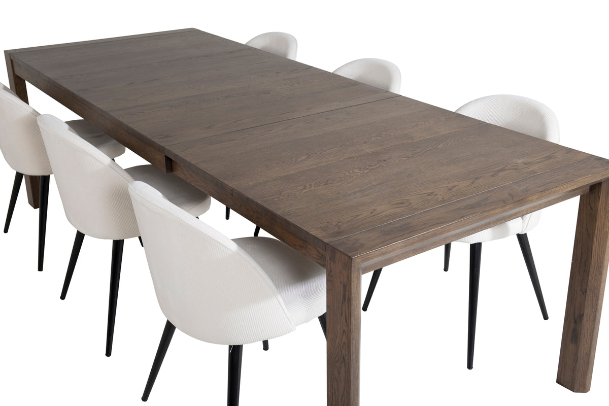 Venture Design Slider, Velvet Rektangulära Matgrupper
