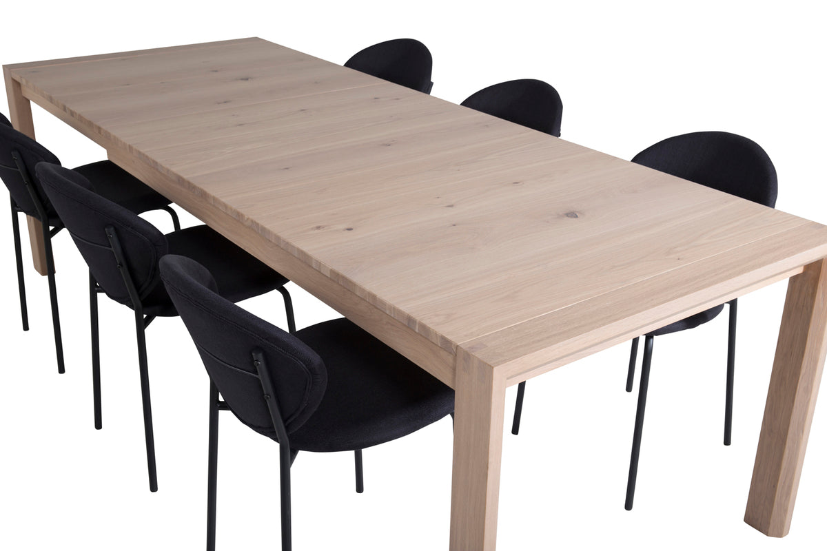 Venture Design Slider, Vault Rektangulära Matgrupper