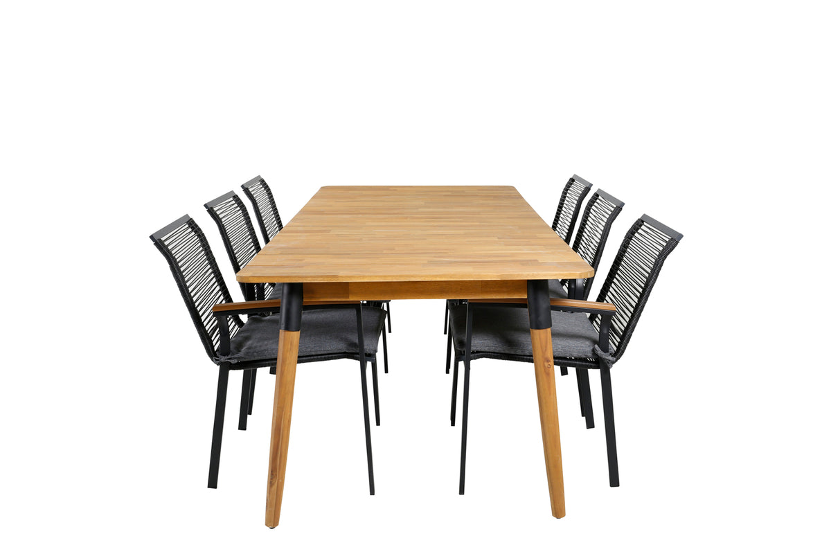 Venture Design Julian, Dallas Matgrupper Svart Natur