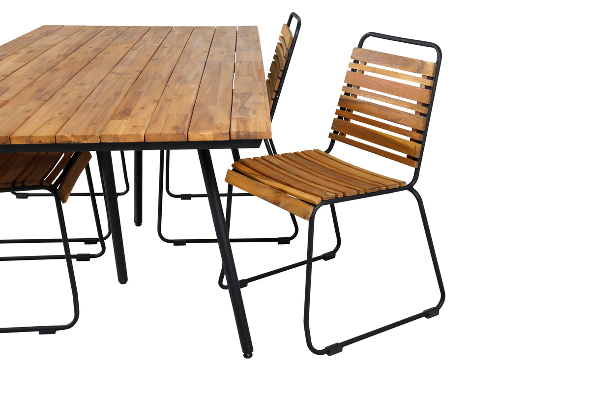 Venture Design Chan, Bois Matgrupper Natur Natur