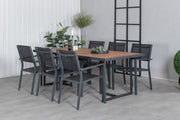 Venture Design Khung, Copacabana Matgrupper Svart Natur