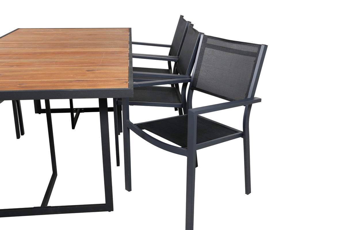 Venture Design Khung, Copacabana Matgrupper Svart Natur