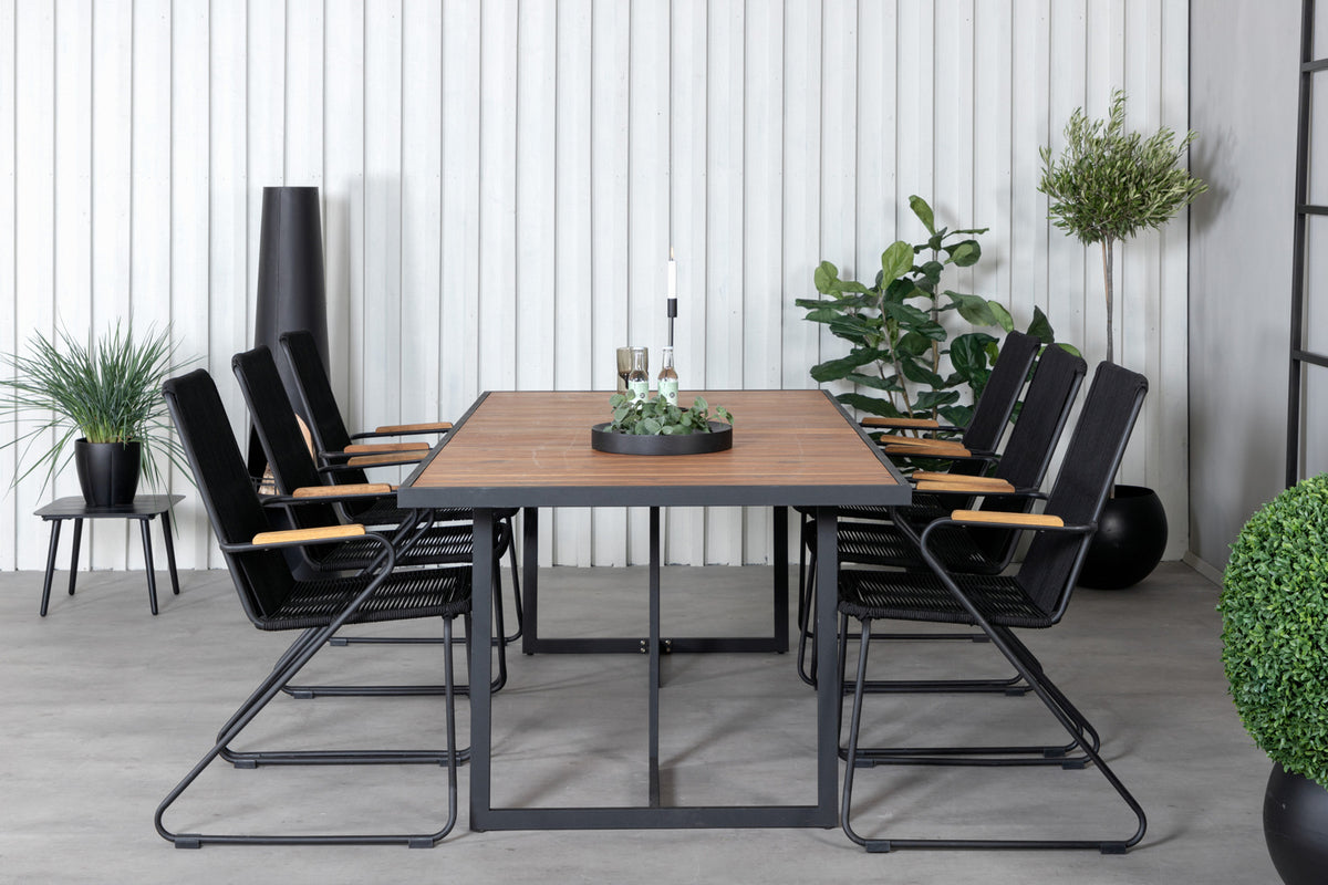 Venture Design Khung, Bois Matgrupper Svart Natur