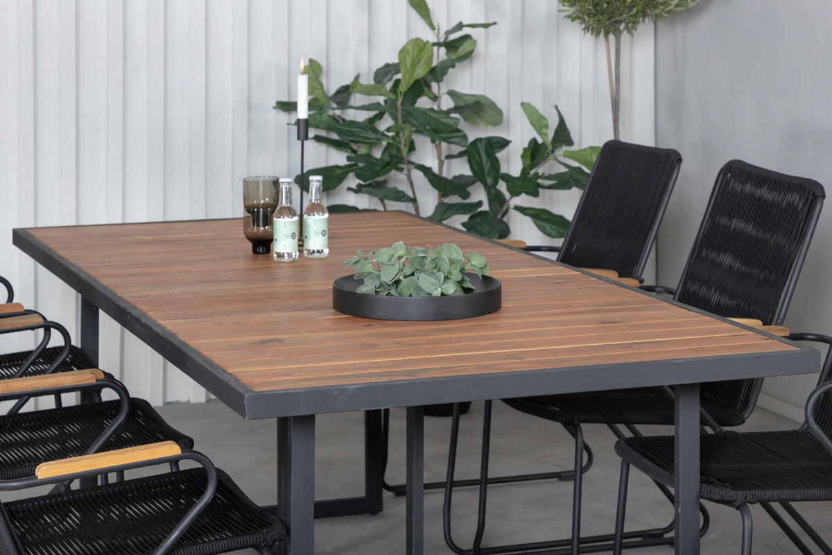 Venture Design Khung, Bois Matgrupper Svart Natur