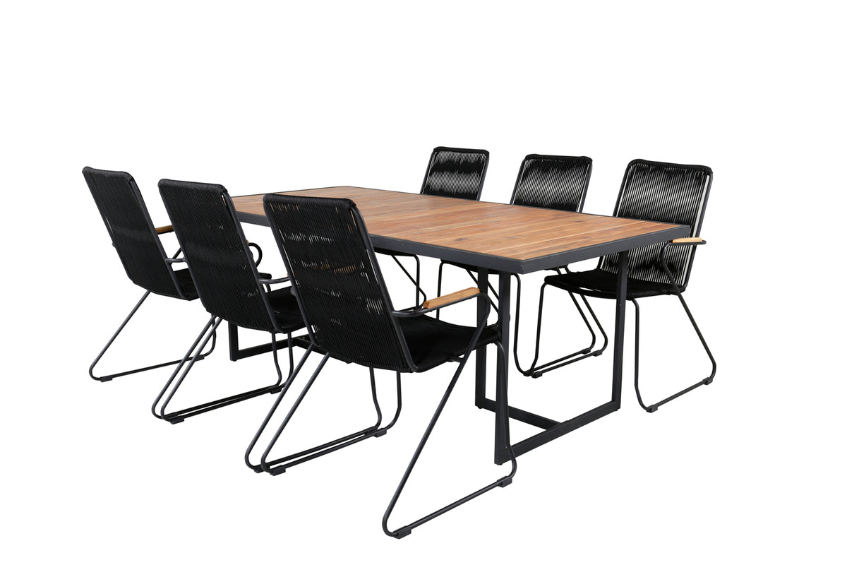 Venture Design Khung, Bois Matgrupper Svart Natur