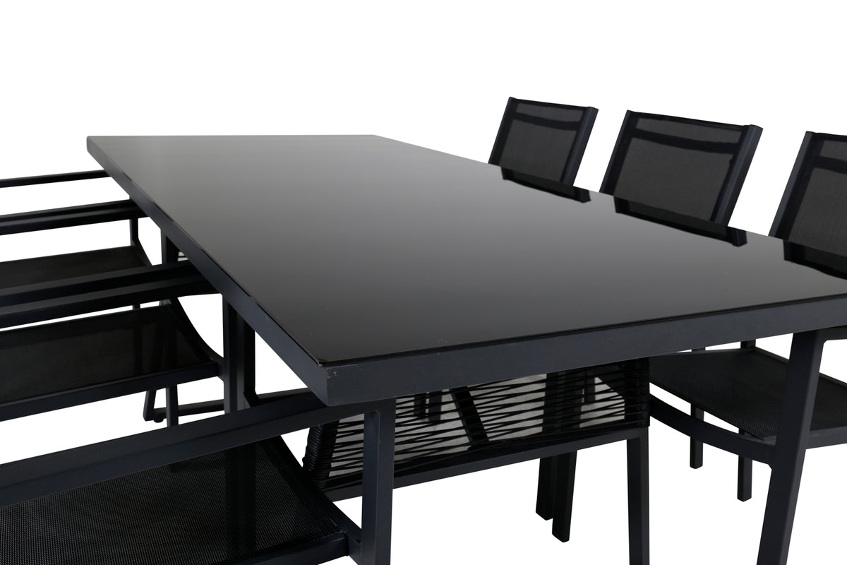 Venture Design Dallas, Copacabana Matgrupper Svart Svart