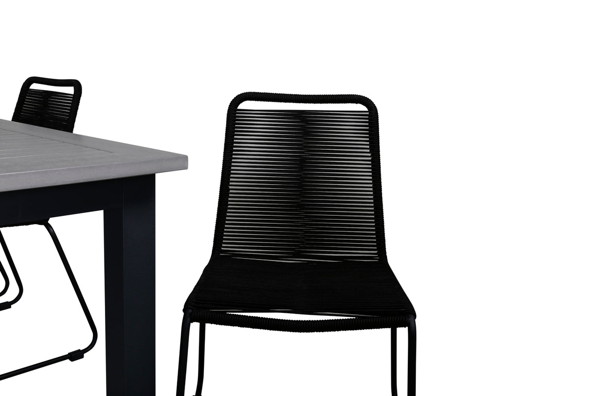 Venture Design Albany, Lindos Matgrupper Svart Mörkgrå