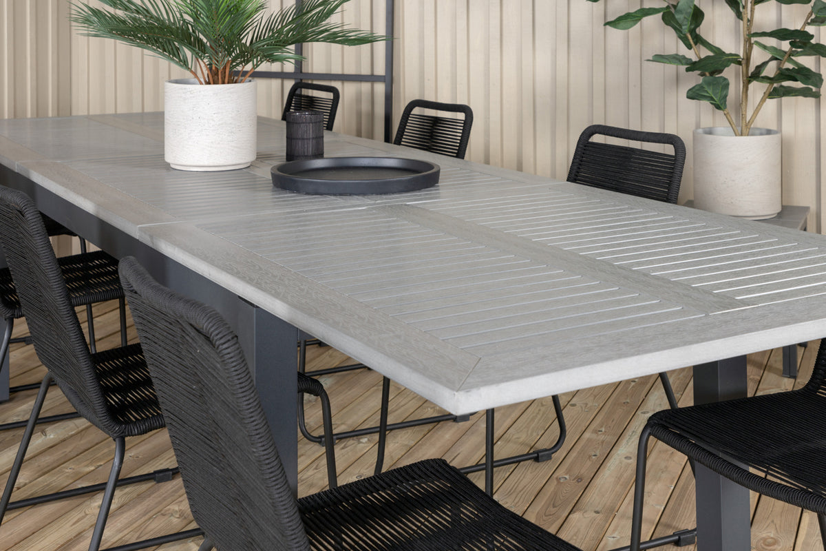 Venture Design Albany, Lindos Matgrupper Svart Mörkgrå
