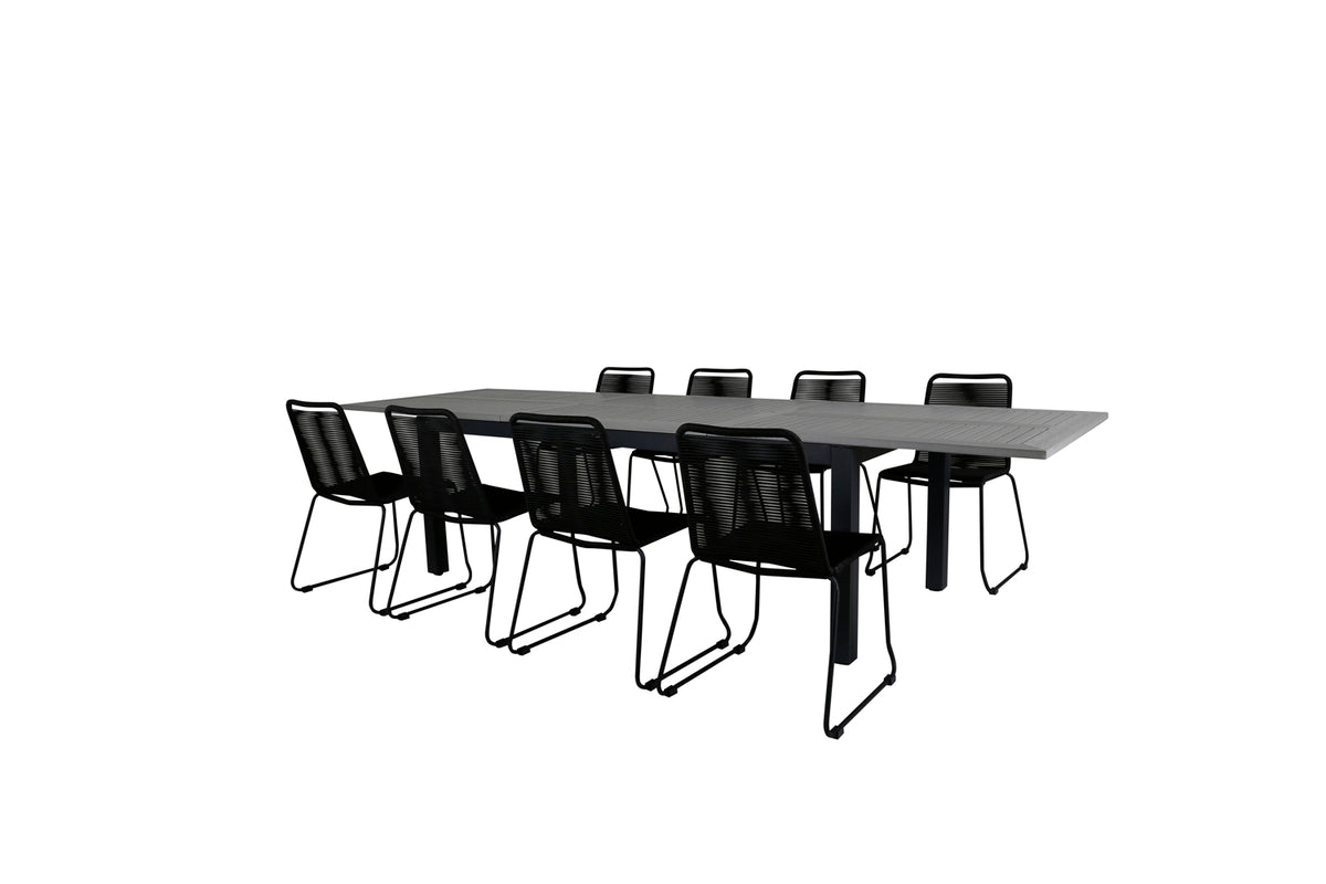 Venture Design Albany, Lindos Matgrupper Svart Mörkgrå
