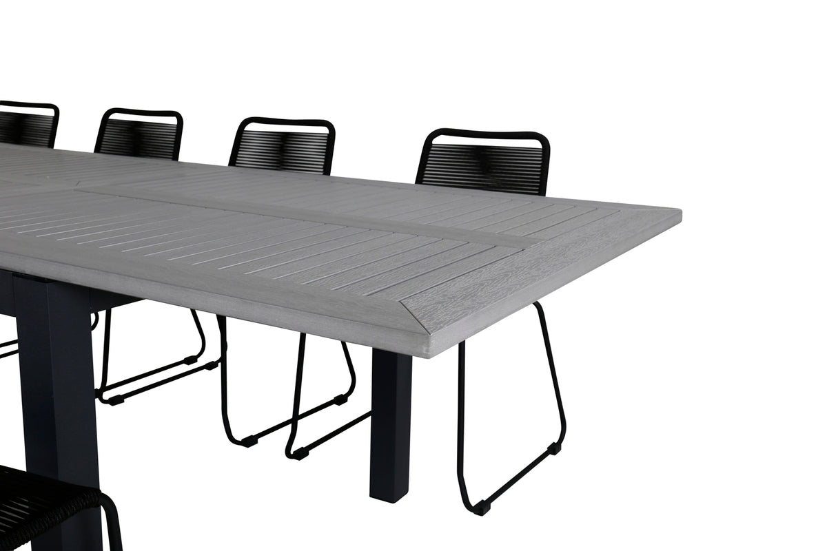 Venture Design Albany, Lindos Matgrupper Svart Mörkgrå