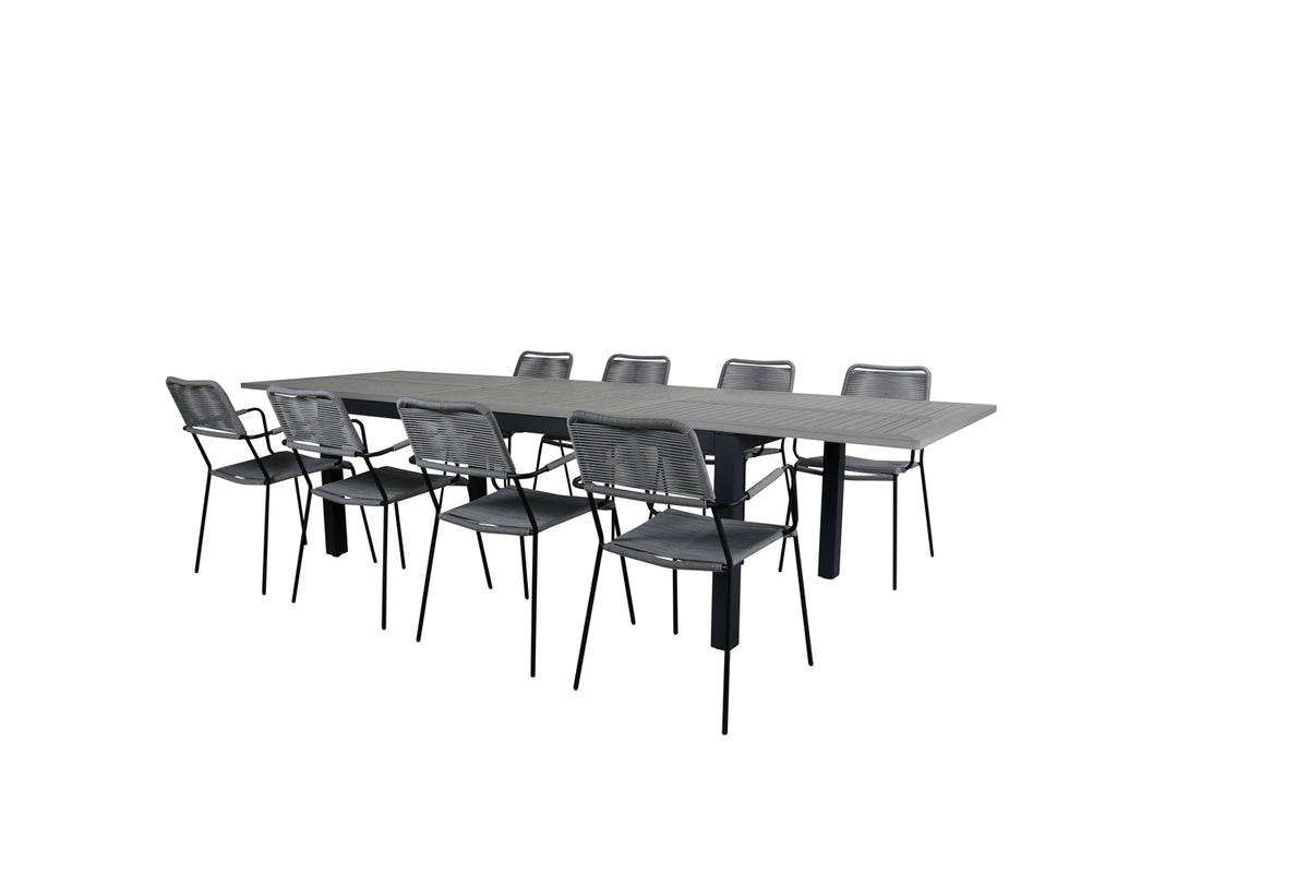 Venture Design Albany, Lindos Matgrupper Grå Mörkgrå