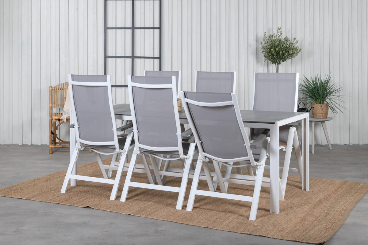 Venture Design Albany & Break Positionsstolar 2-pack Grå +