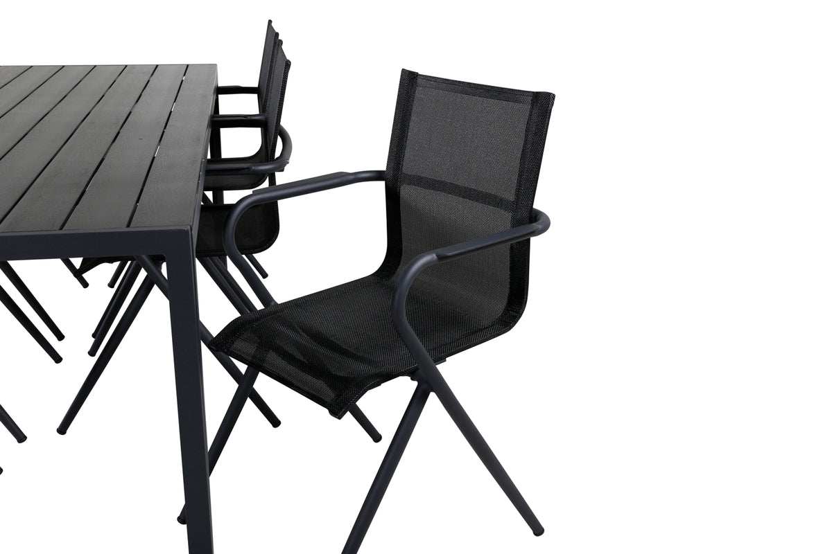Venture Design Alina & Break Matstolar 6-pack Svart +