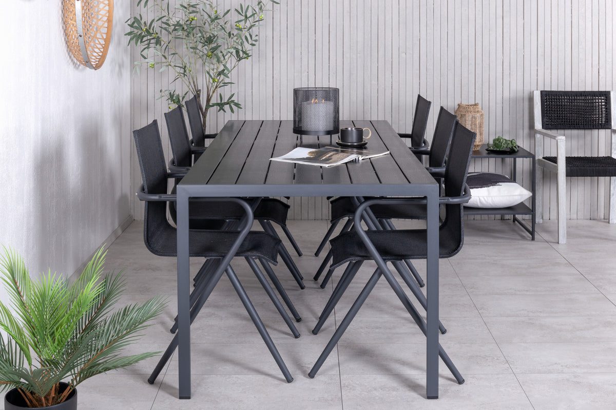 Venture Design Alina & Break Matstolar 6-pack Svart +