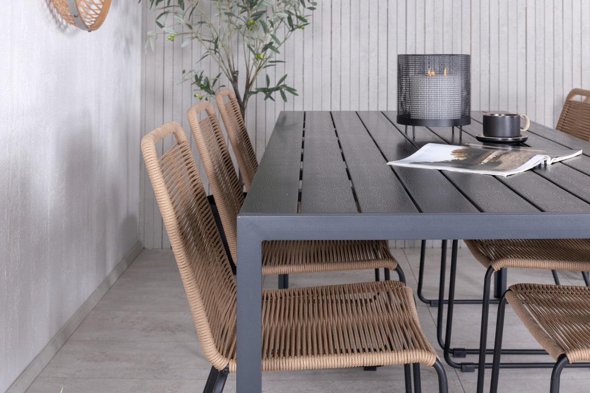 Venture Design Lindos & Break Matstolar Brun +