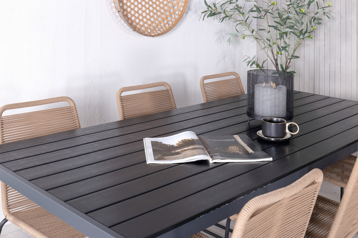 Venture Design Lindos & Break Matstolar Brun +