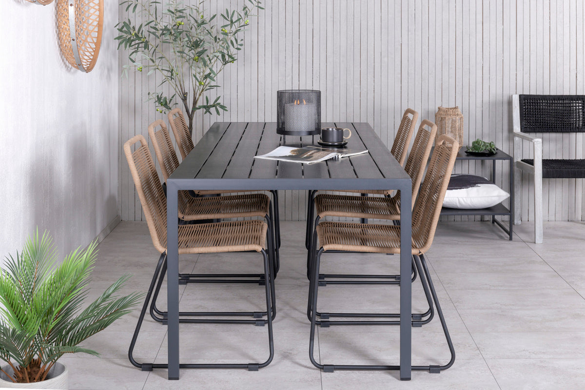Venture Design Lindos & Break Matstolar Brun +